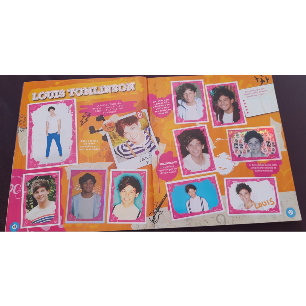 Álbum One Direction- The Red Collection *COMPLETO* | Shopee Brasil