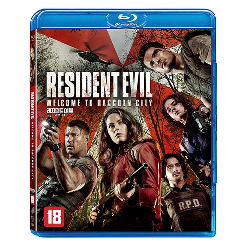 Resident Evil: Bem-vindo a Raccoon City BLU-RAY Edição Coreana