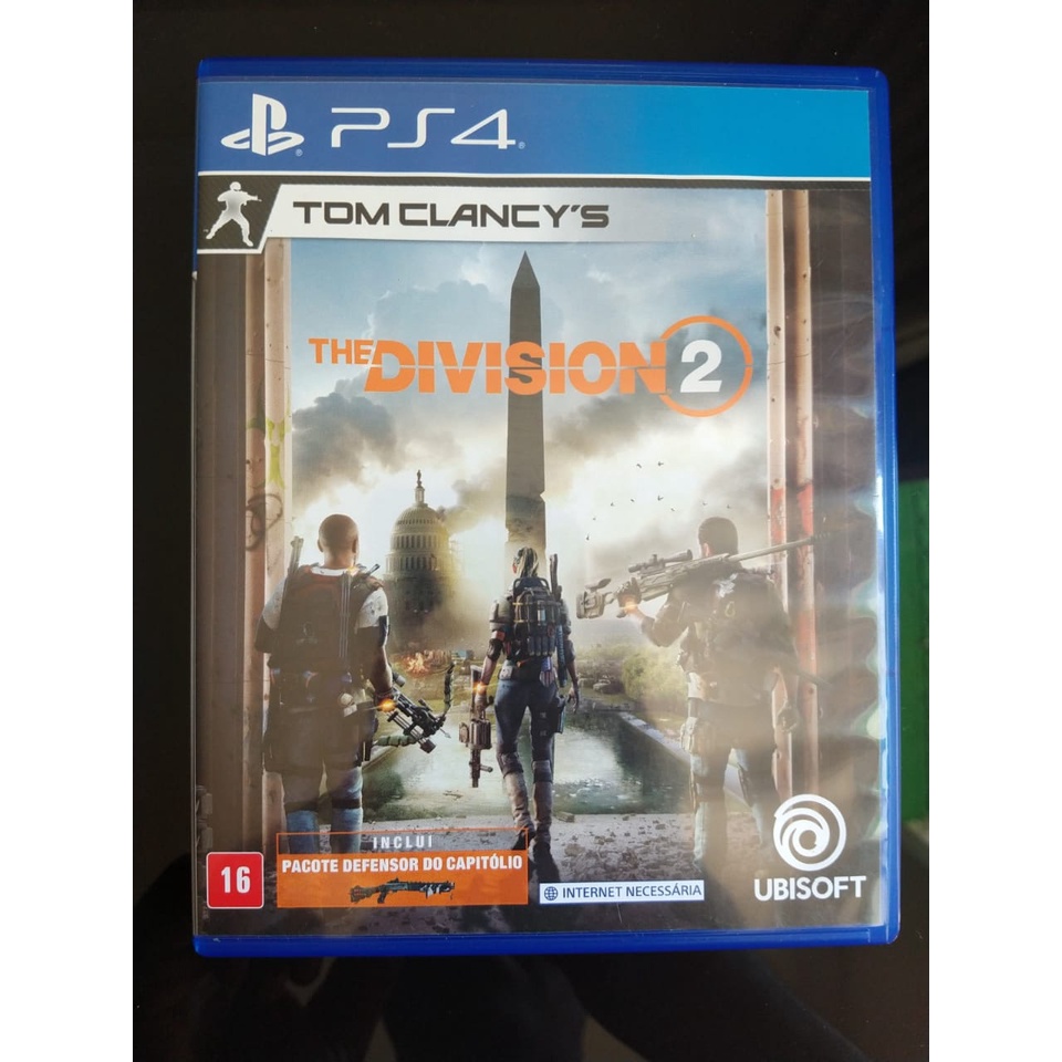 Jogo Playstation 4 Tom Clancys The Division 2 - Mídia Física na