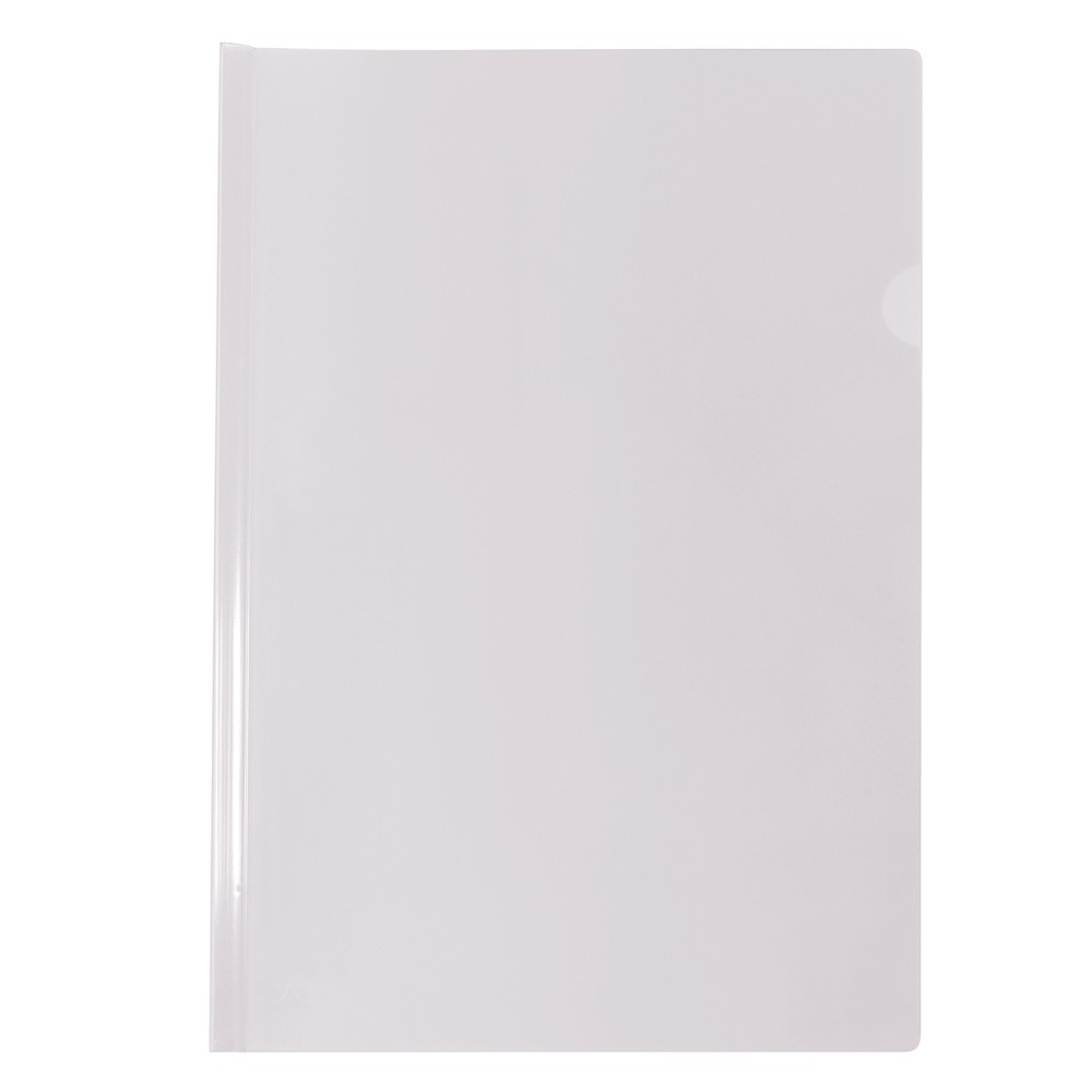 Pasta Plastica C/ Canaleta A4 Transparente | Shopee Brasil