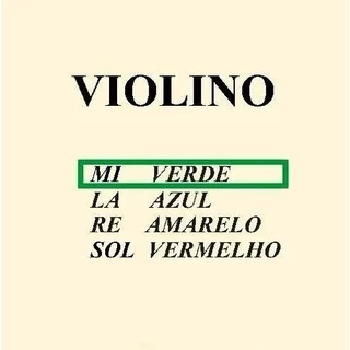 Corda MI para Violino -Mauro Calixto