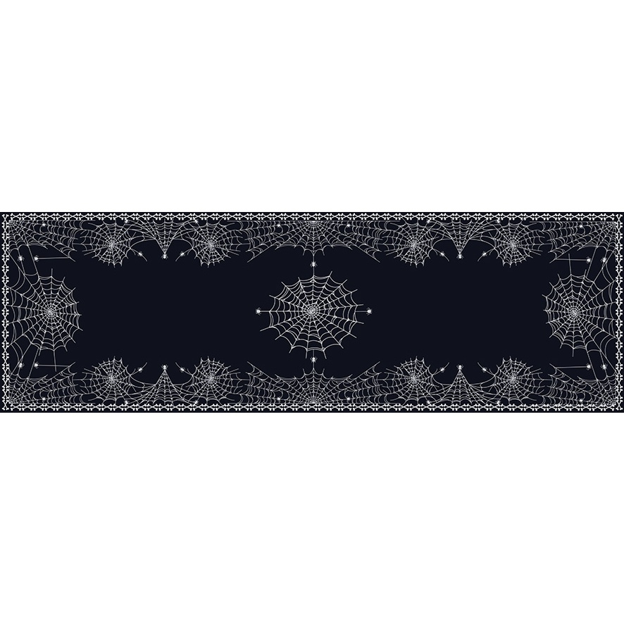 Trilho de Mesa Halloween Teia