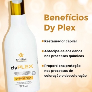 Dy Plex Protetor de Descoloração DYUSAR Cosméticos 300 ml