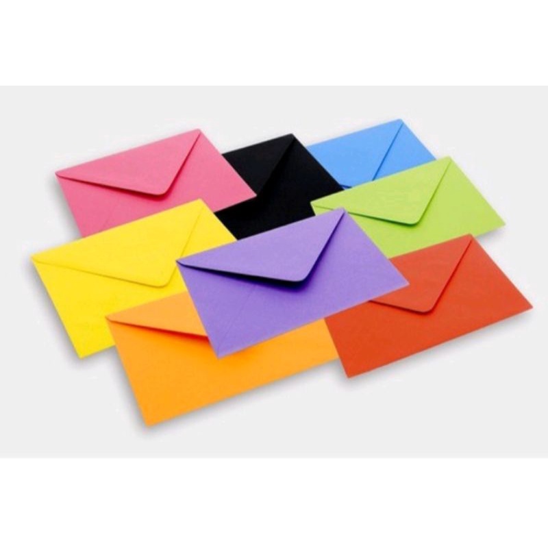 Envelope de carta colorido 10x15 colorido - Faz a Boa!