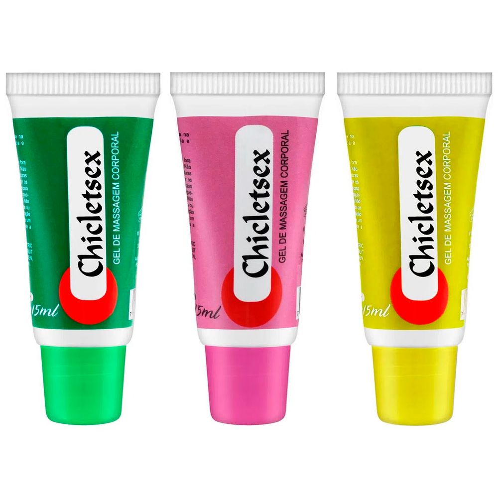 CHICLETSEX GEL DE MASSAGEM ELETRIZANTE 15ML SECRET LOVE