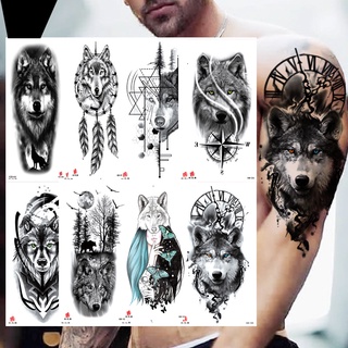 Tatuagem de Lobo em Oferta