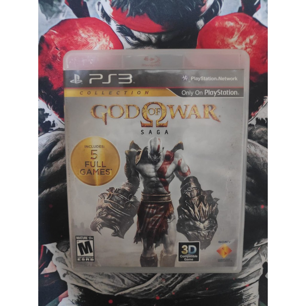 God Of War Saga (3 Jogos) Ps3 Mídia Física Pronta Entrega - Corre