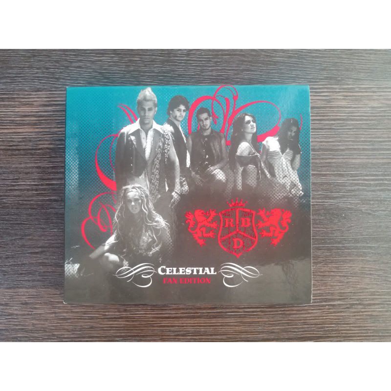 RBD CD+DVD Celestial Rebelde Fan Edition | Shopee Brasil