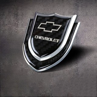 Para Chevrolet Colorado trailblazer camaro Vela Suburbana malibu corvette tahoe Spin Sonic 1 Peça De Alumínio Liga Fibra De Carbono Emblema Autocolante Decalque Carro Acessórios