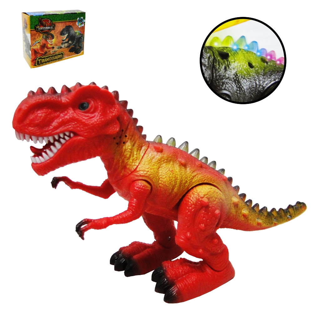 Dinossauro T-Rex com Luz Movimento Som - Company Kids