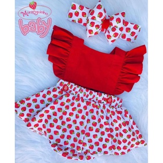 Jardineira Romper Roupa De Bebe Body Mesversario Moana Baby - Mimos da Babih