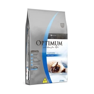 Ração Optimum Dry Cat Adultos Castrados Frango 1Kg
