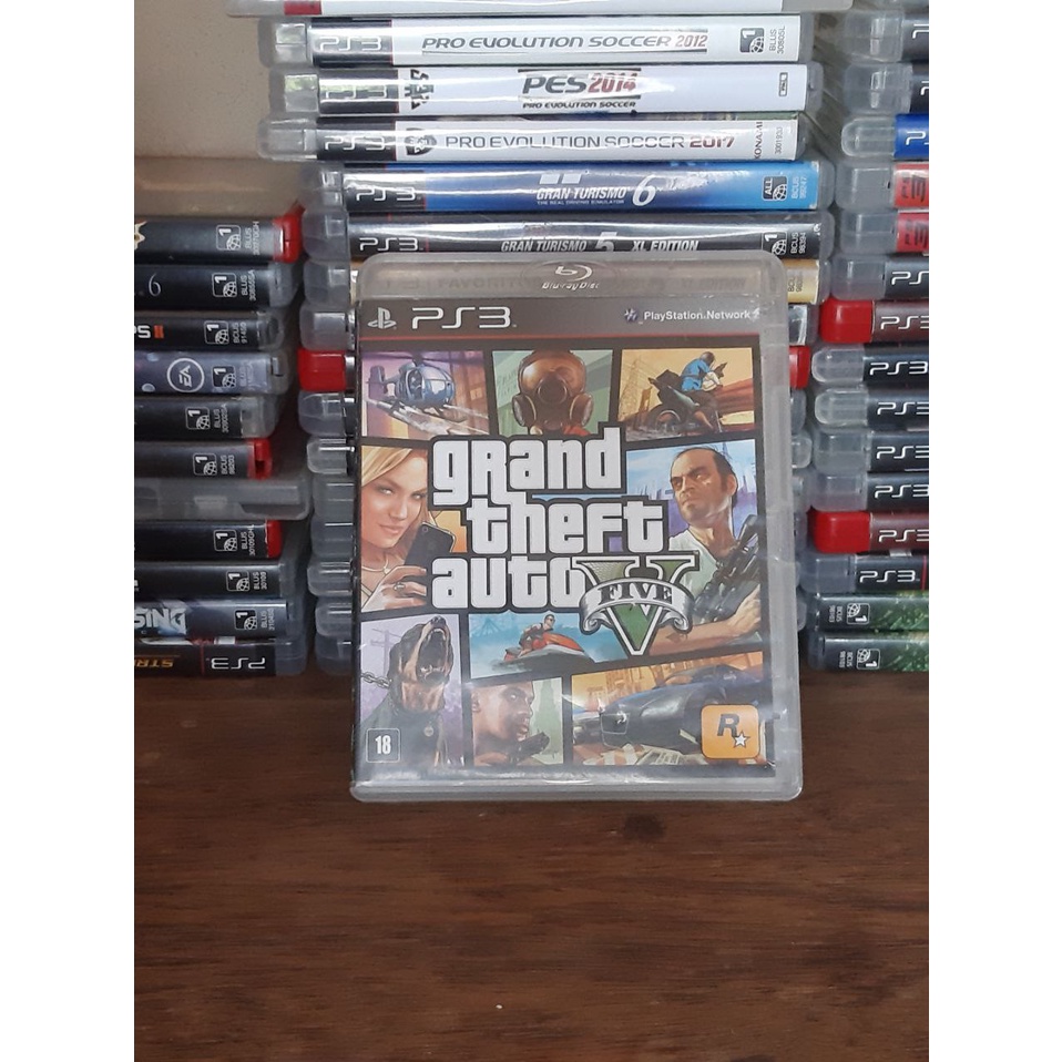 Jogo GTA V - Ps3 Mídia Física Usado