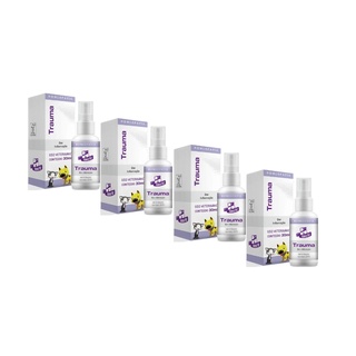 Combo 4un Trauma Trata Traumatismo De Cães E Gatos Homeopet 30ml
