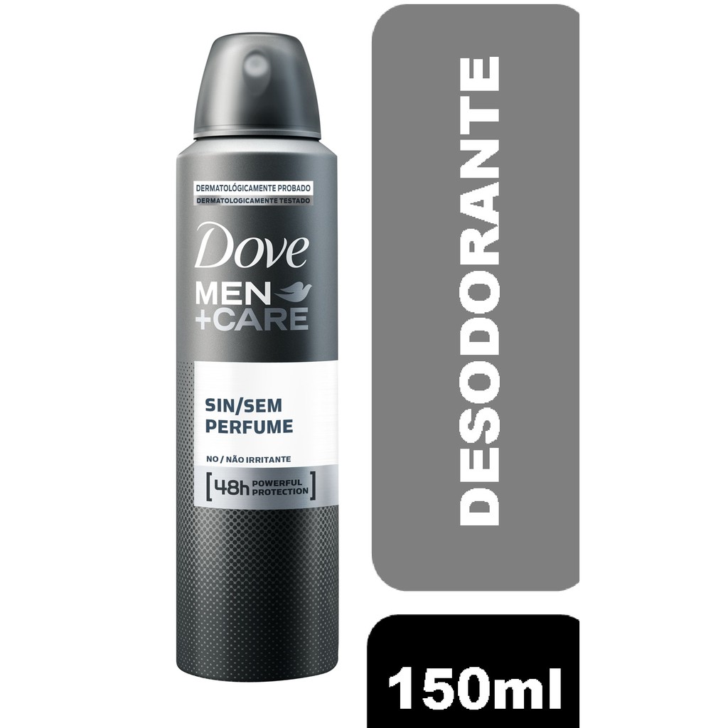 Desodorante Dove Men Care Sem Perfume 150ml