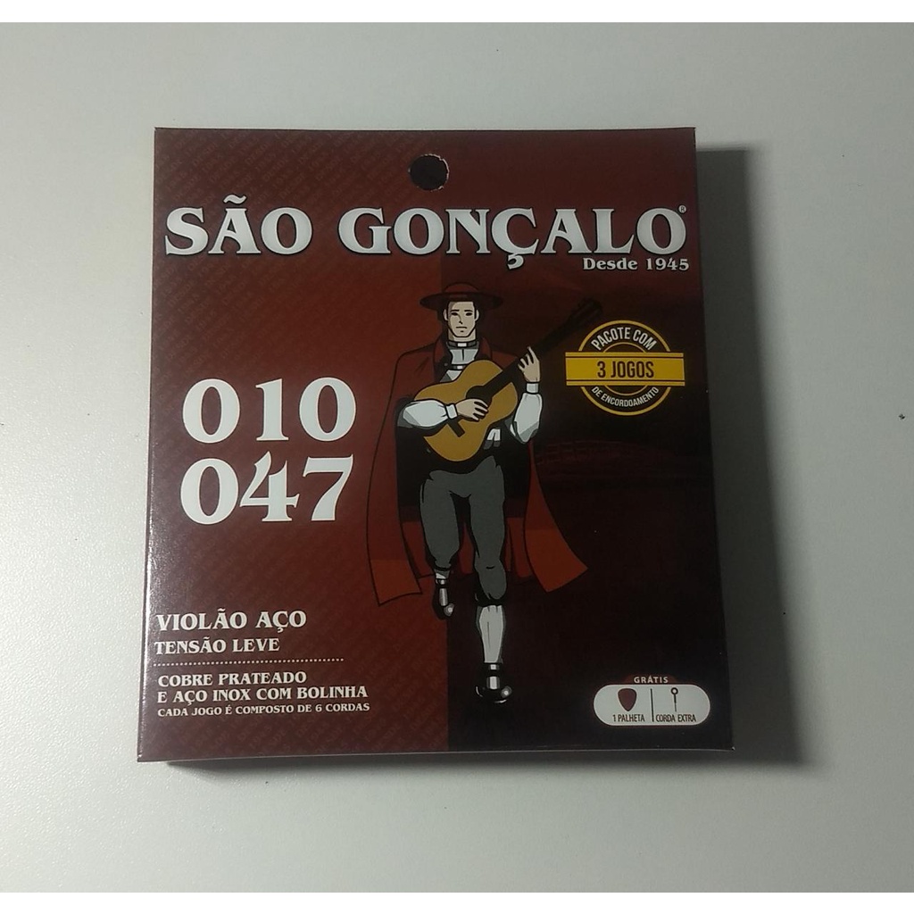 Jogo De Cordas Para Cavaco São Gonçalo 011 Com Bolinha - American