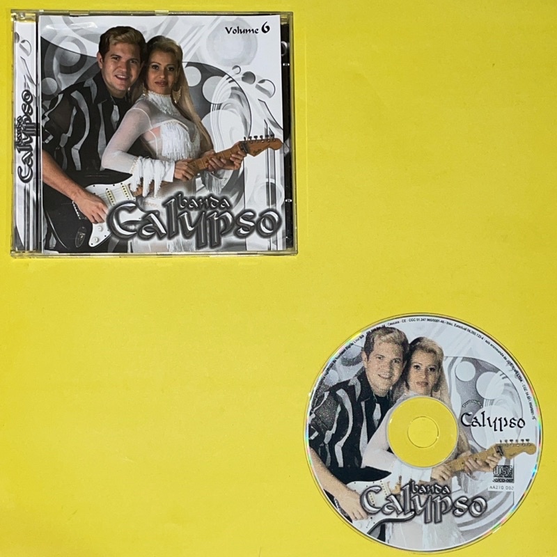 CD Banda Calypso Vol 6 Produzido por CD+ | Shopee Brasil