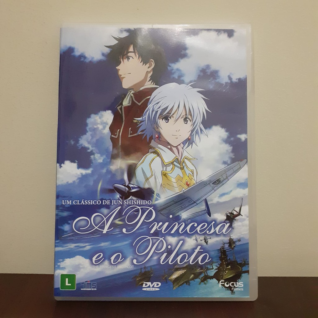 DVD Anime A Princesa e o Piloto - Focus Filmes
