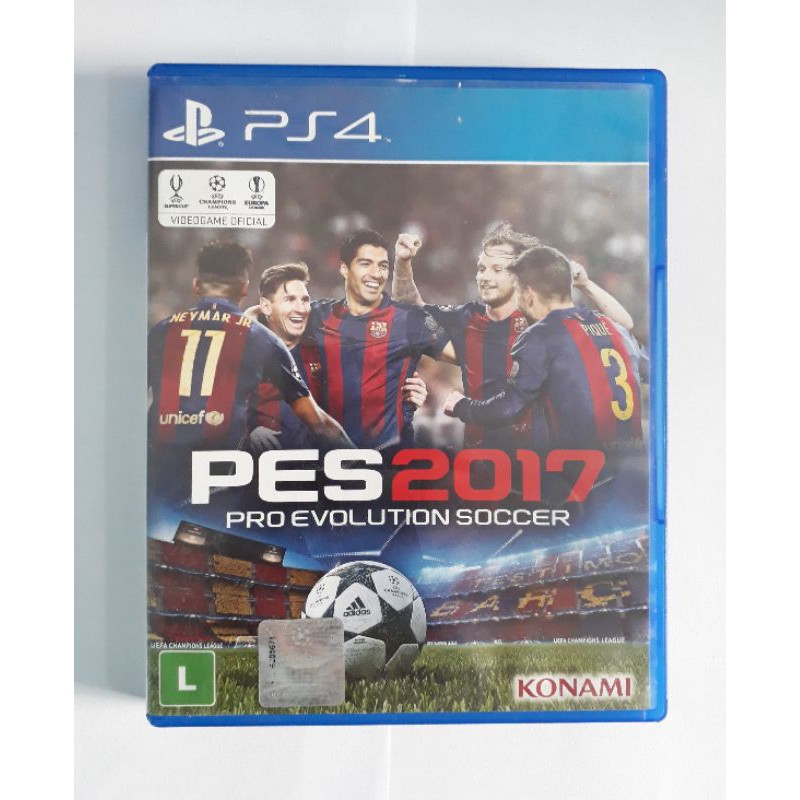 Pro Evolution Soccer 2017 (PES 2017 Super Deluxe Modern Patch) no Playstation  2 