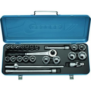JOGO DE SOQUETE 1/2" 12 A 32MM 19TMZ 015 501 GEDORE