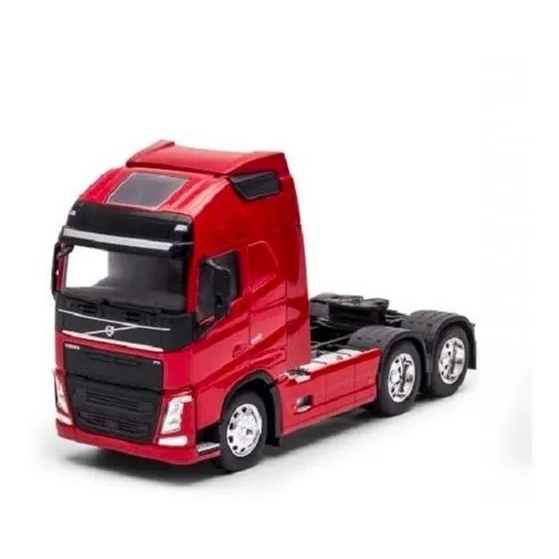 Miniatura VOLVO FH 520 BITREM 9 eixos - Feito de Madeira 