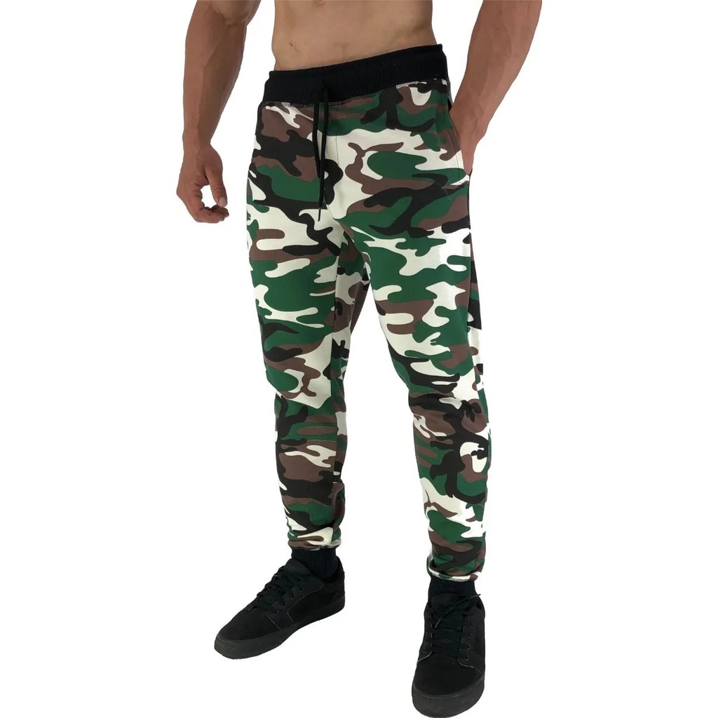 Calça swag sale camuflada