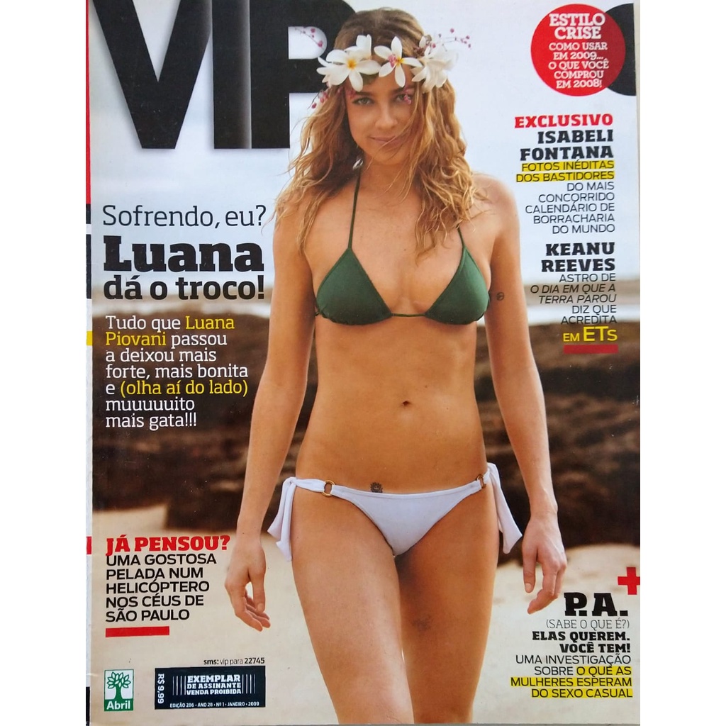 Vip Luana Piovani N° 286 | Shopee Brasil