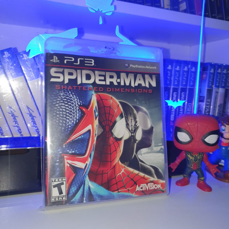 SPIDER-MAN SHATTERED DIMENSIONS -PS3 (SEMI NOVO)