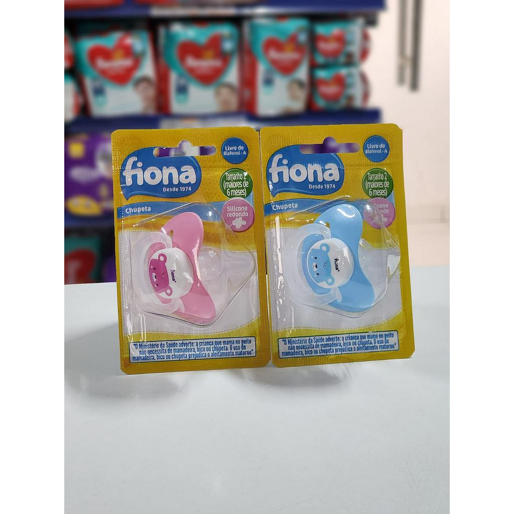 Chupeta Fiona desenhos bico redondo de silicone, Tam. 1(0~6 m) e Tam. 2(6+  m) ORIGINAL | Shopee Brasil