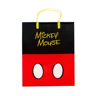 Sacola De Presentes Cores Mickey 33x9x27cm - Disney