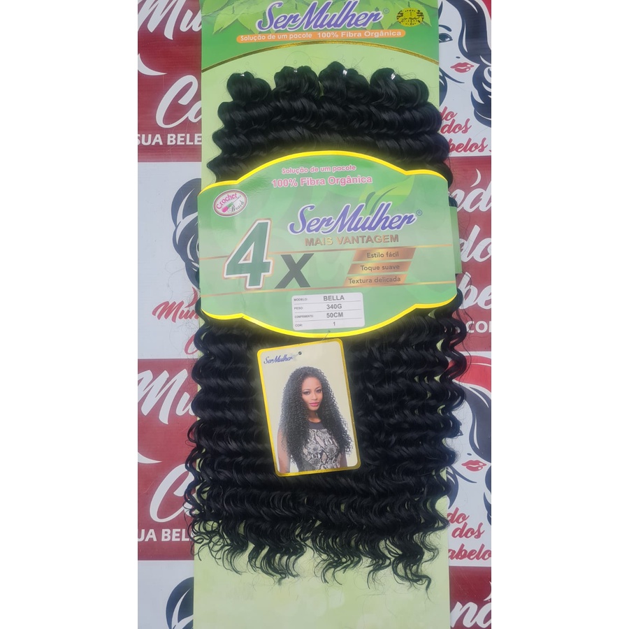 Cabelo Crochet Braid Bella Ser Mulher