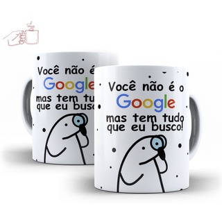 Caneca Flork Divertida Meme Figurinha Sticker Boneco Palito