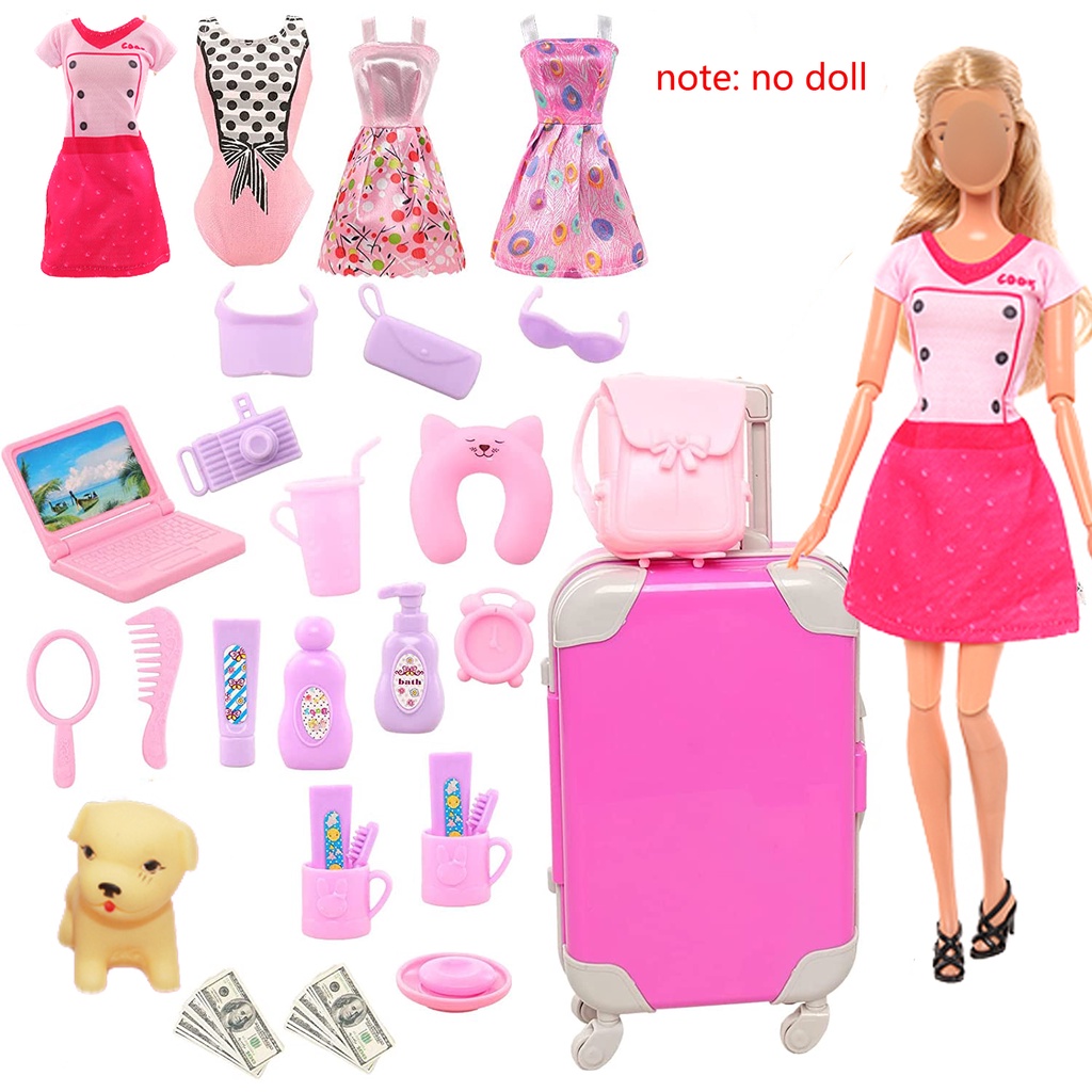 Doll in on sale a suitcase