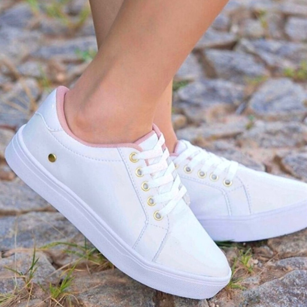 Tenis skatista hot sale feminino branco