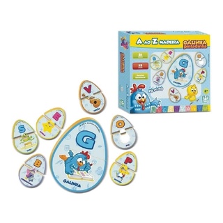 Kit 3 Jogos Infantis Educativos Da Galinha Pintadinha: A ao Z