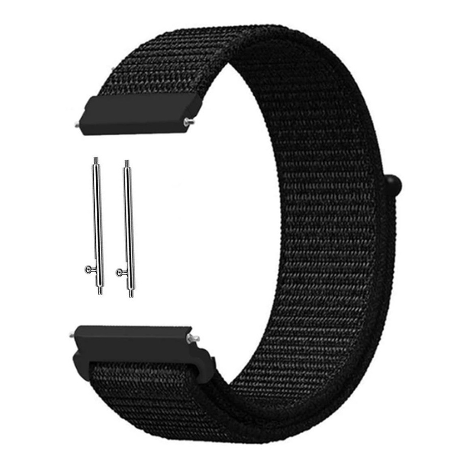 Pulseira NYLON LOOP 20mm Para Smartwatch Relogio DTX GTS Haylou Amazfit Bip Samsung Galaxy ACTIVE amazfit GTR P68 P70 P70 Pro P70S P80 Envio Para Todo Brasil