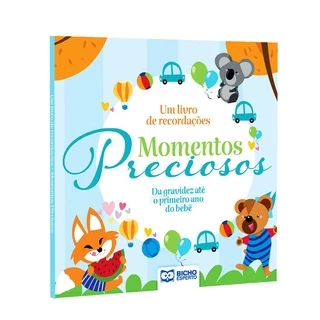 Livro Momentos Preciosos Album Do Bebe - Menino