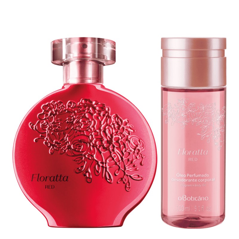 Floratta Red 75ml + Oleo Florata Red 150ml O Boticário