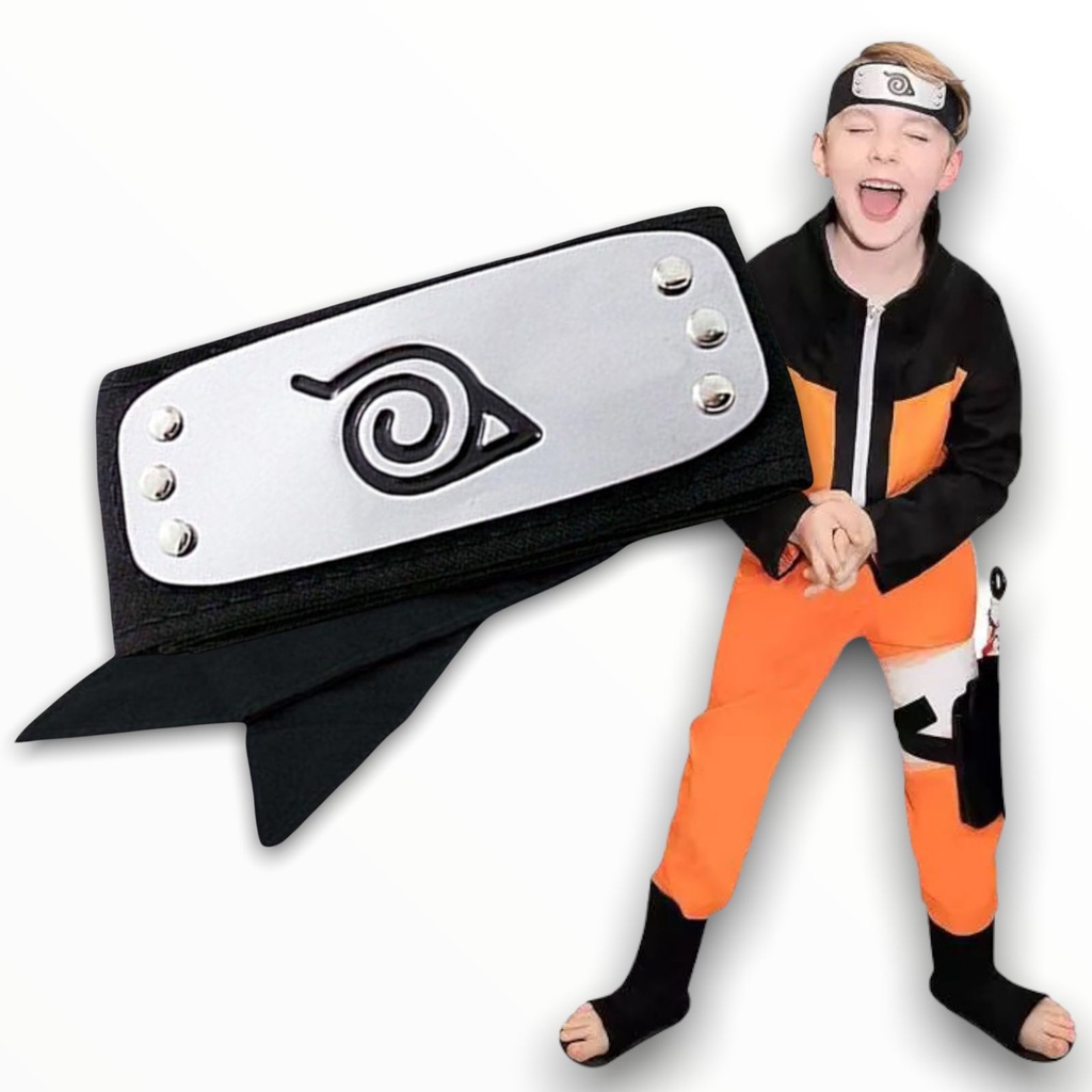 Bandana Vila Do Som Naruto Shippuden Cosplay Aldeia Renegado em Promoção na  Americanas