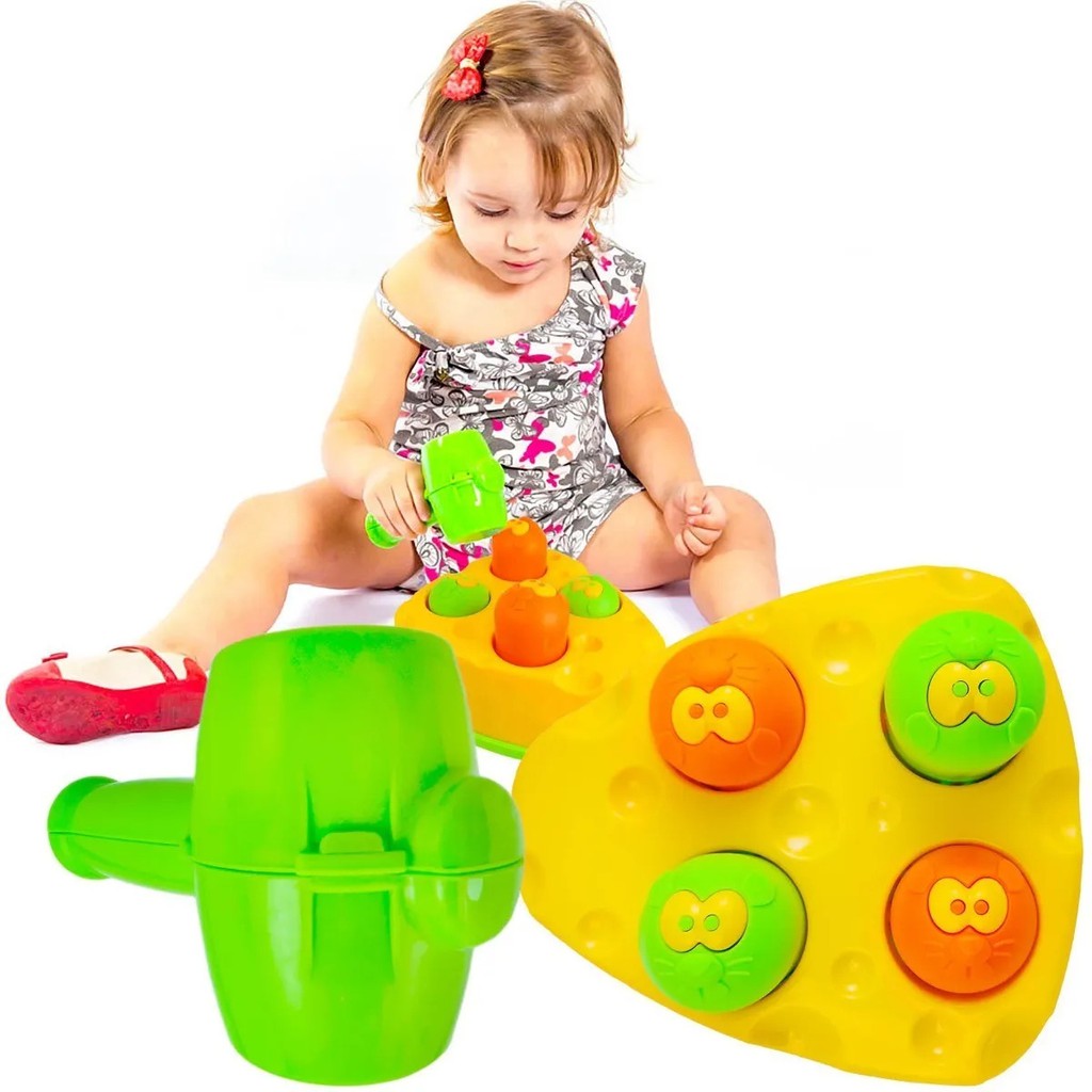 ZHIXIA Martelando Brinquedos Do Jogo Do Bebê, Crianças Do Bebê Batendo  Martelo Bater Brinquedo para a