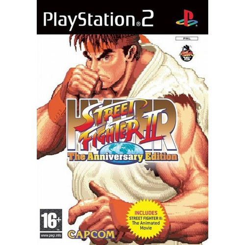 Jogo Hyper Street Fighter II: The Anniversary Edition - PS2