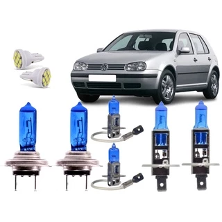 Kit Lampadas Super Branca Golf 1999 2000 2001 2002 2003 2004 2005 2006