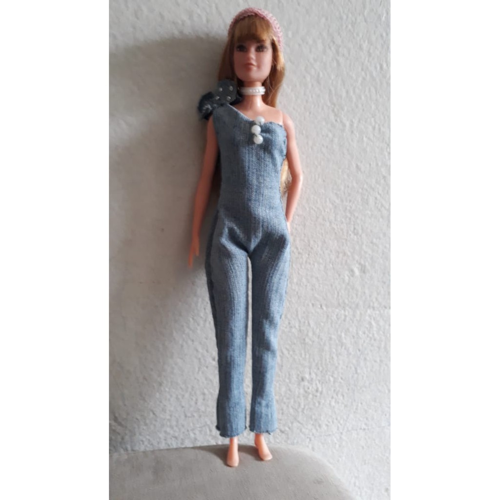 Roupa Barbie (macacão Jeans)