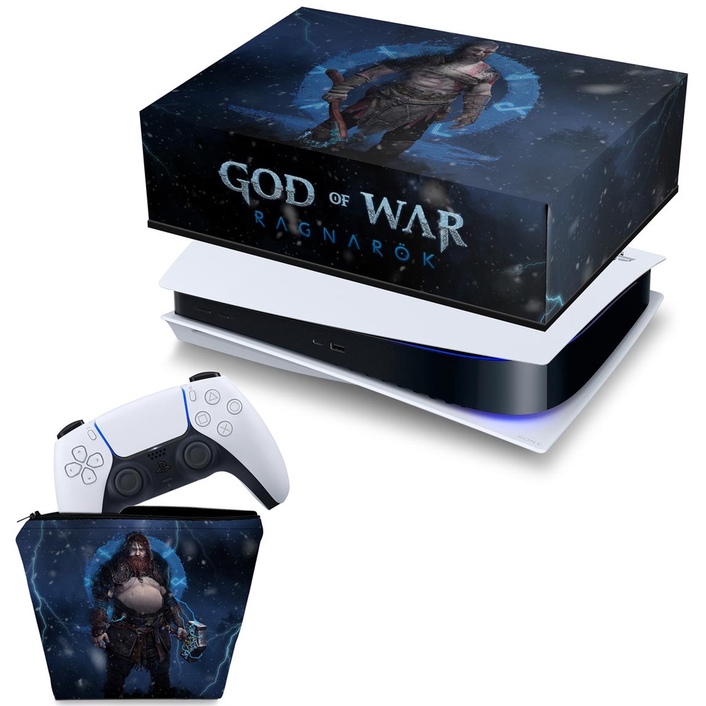 DualSense de God of War Ragnarok para PS5 chega ao Brasil por R$ 499