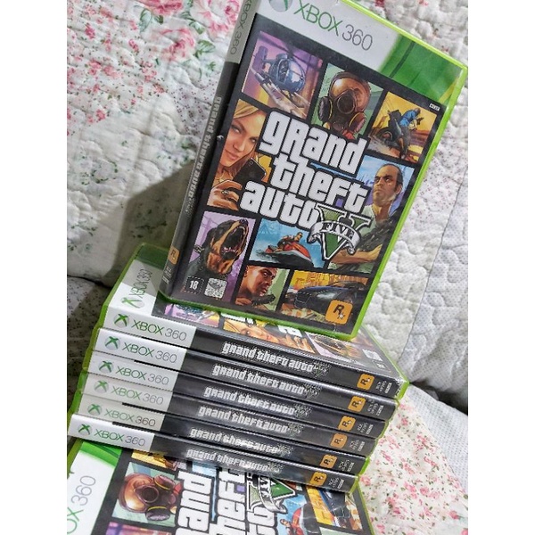 Jogo Grand Theft Auto Gta V - Xbox 360