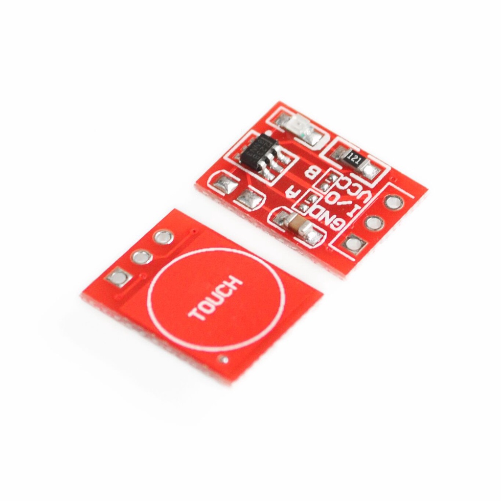 Sensor botão de toque capacitivo Touch TTP223 para Arduino - Chave de toque