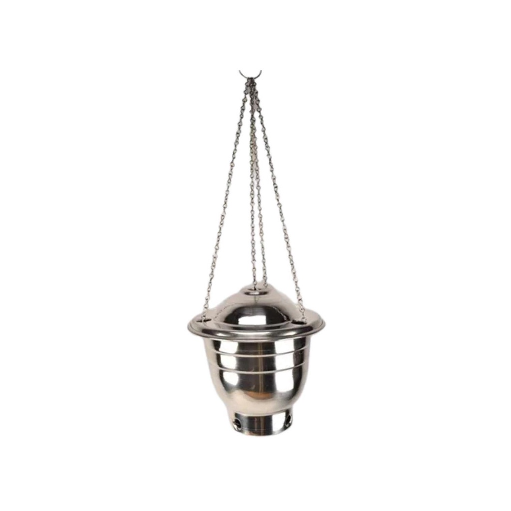 Incensário Católico Igreja Turibulo Pequeno - 9 Cm Alumínio | Shopee Brasil
