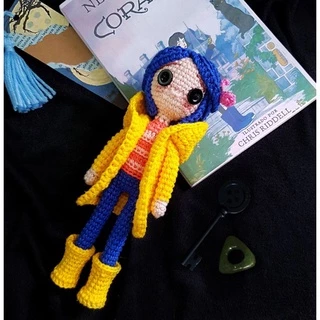 Boneca Coraline Amigurumi / Coraline e o Mundo Secreto