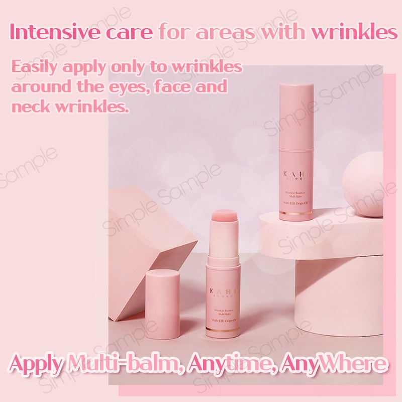 KAHI] Wrinkle Bounce Multi Balm 9g (1+1) Made in Korea | Shopee Brasil