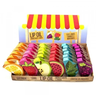 Lip Oil Hidratante Labial Quitanda #Suoerpoderes em 6 sabores!